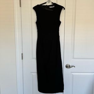 Zara Side Cut Out Midi Dress